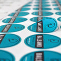 Stickers Adhesivo Metro Cuadrado Brillante