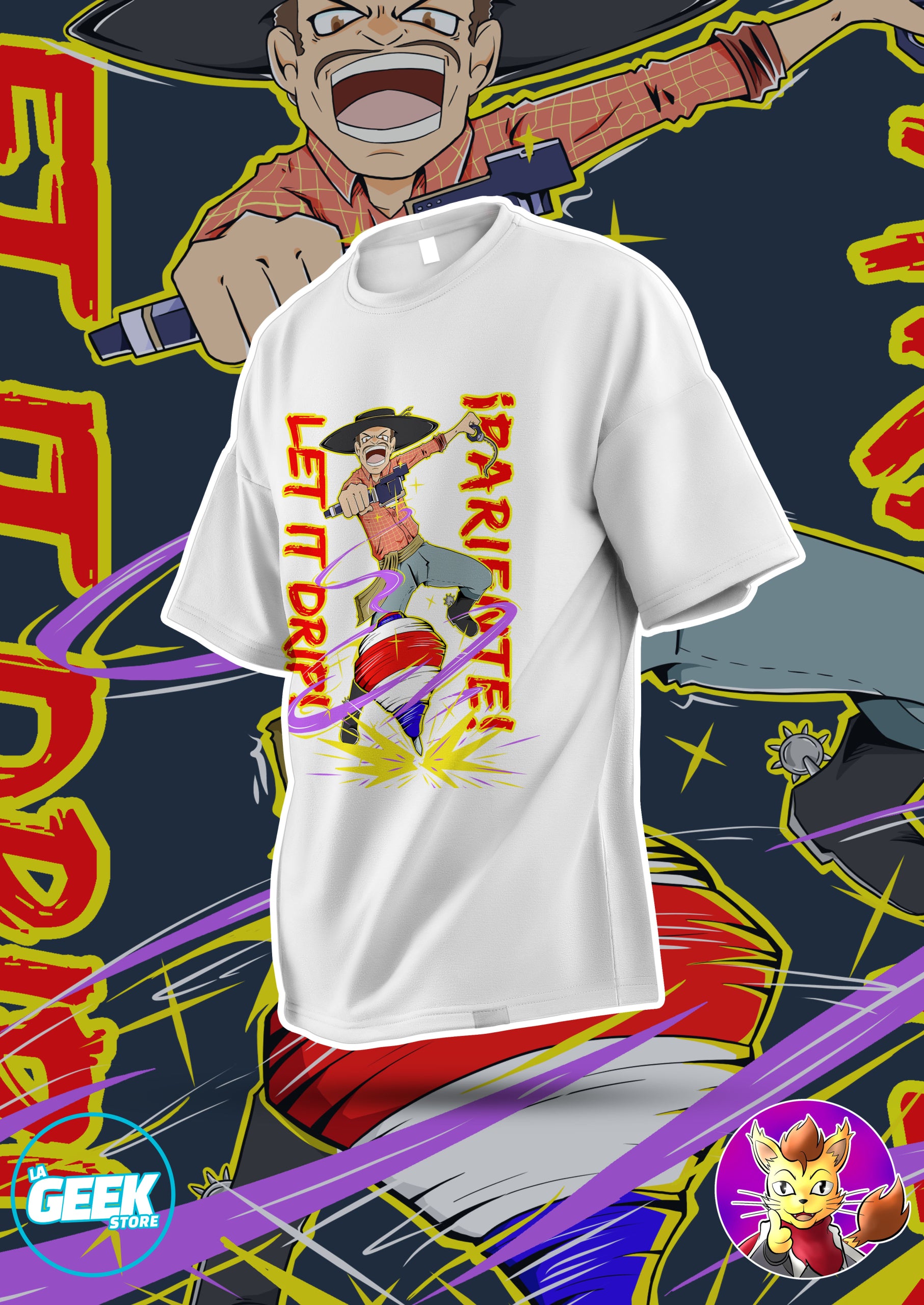 Polera BeyBlade Chileno