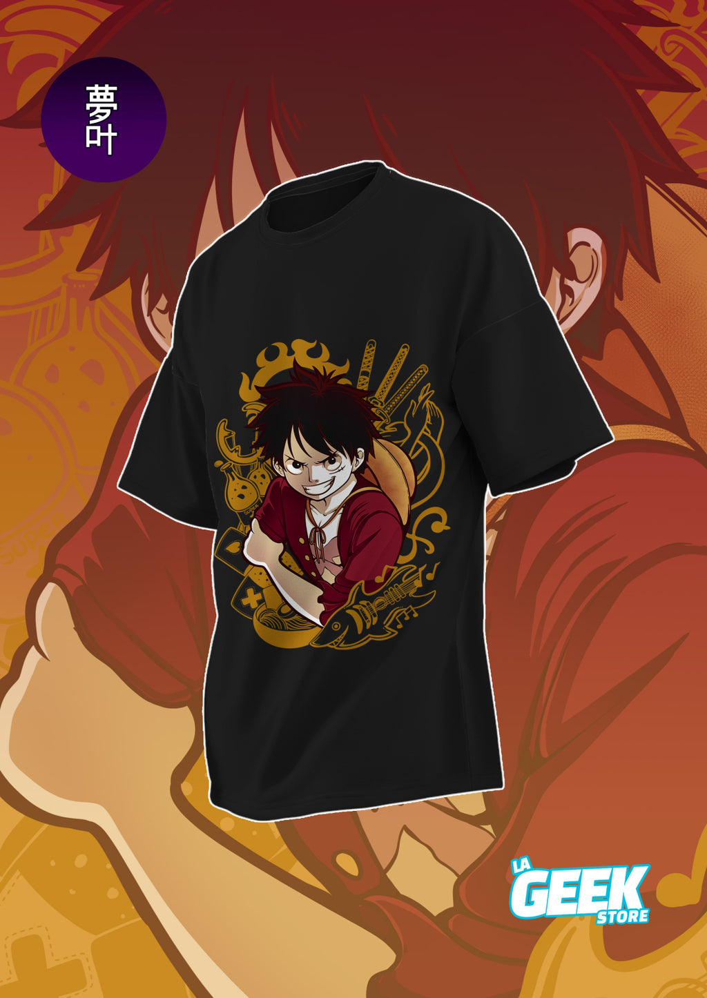 Polera – Luffy – One Piece