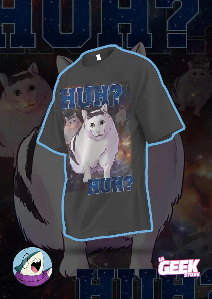 Polera Meme Gato HUH?