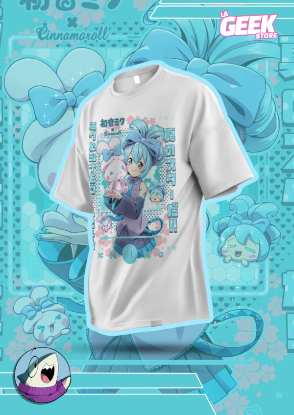 Polera - Hatsune Miku x Cinnamon Roll