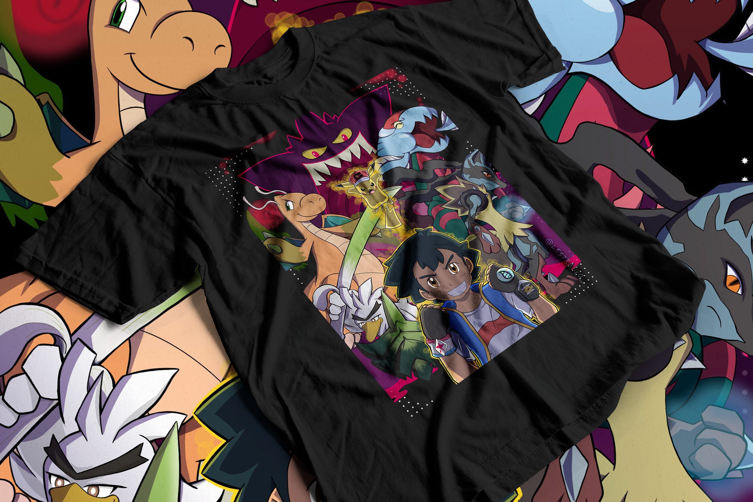 POLERA ASH POKEMON