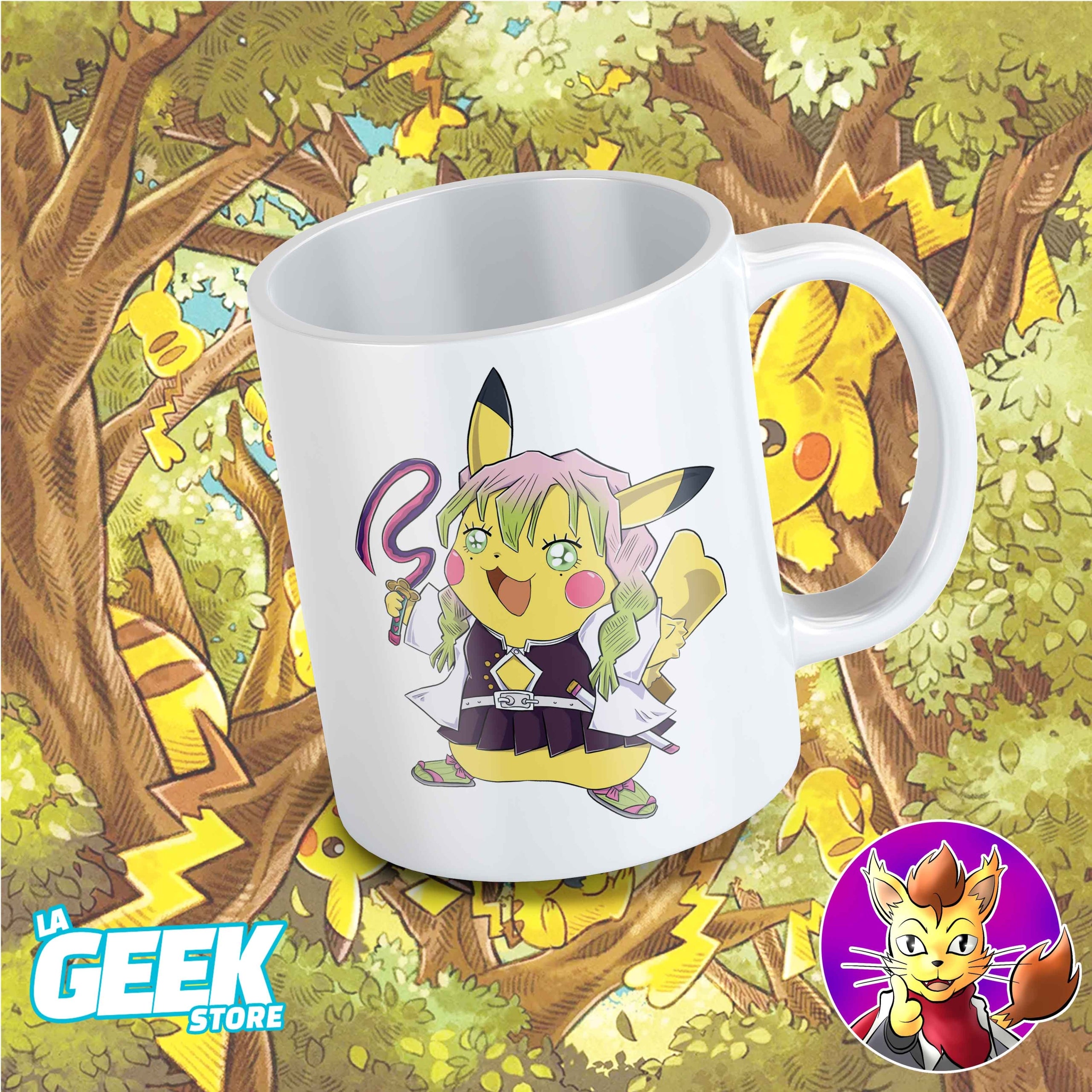 Taza Pikachu Kanroji - KNY