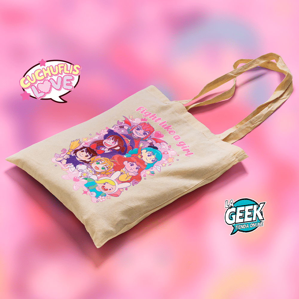 Tote bag Fight Like a girl - Magic Girls