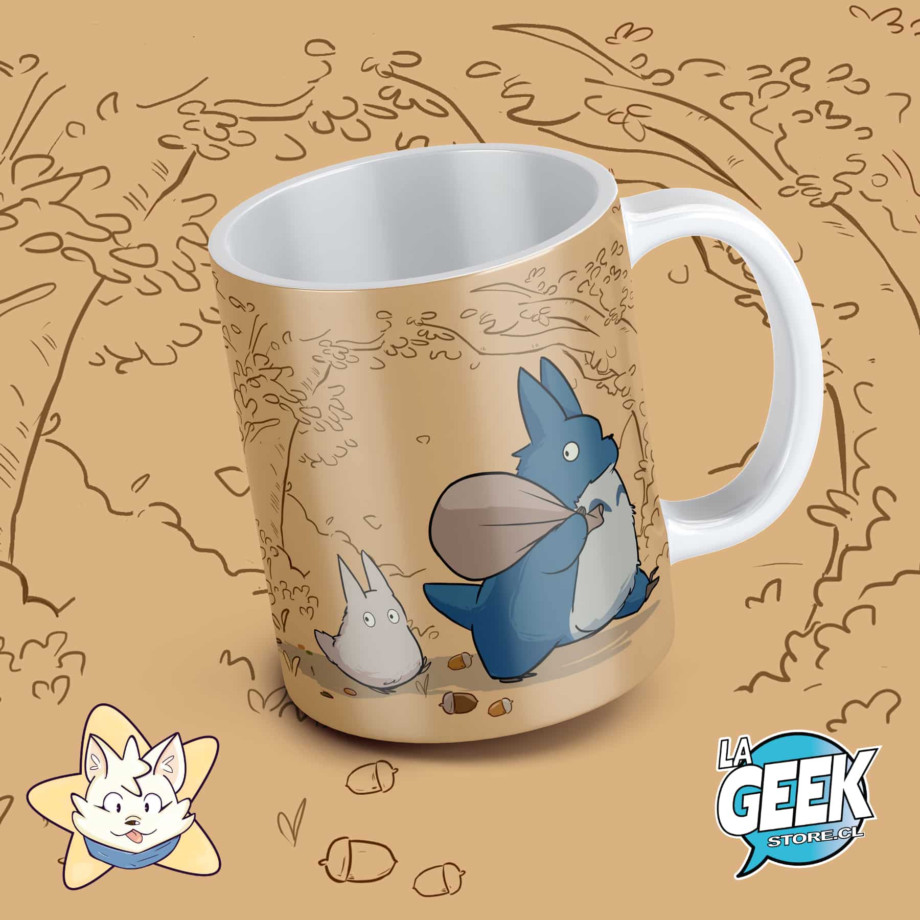 Taza - Mi vecino Totoro - Studio Ghibli - 11 OZ