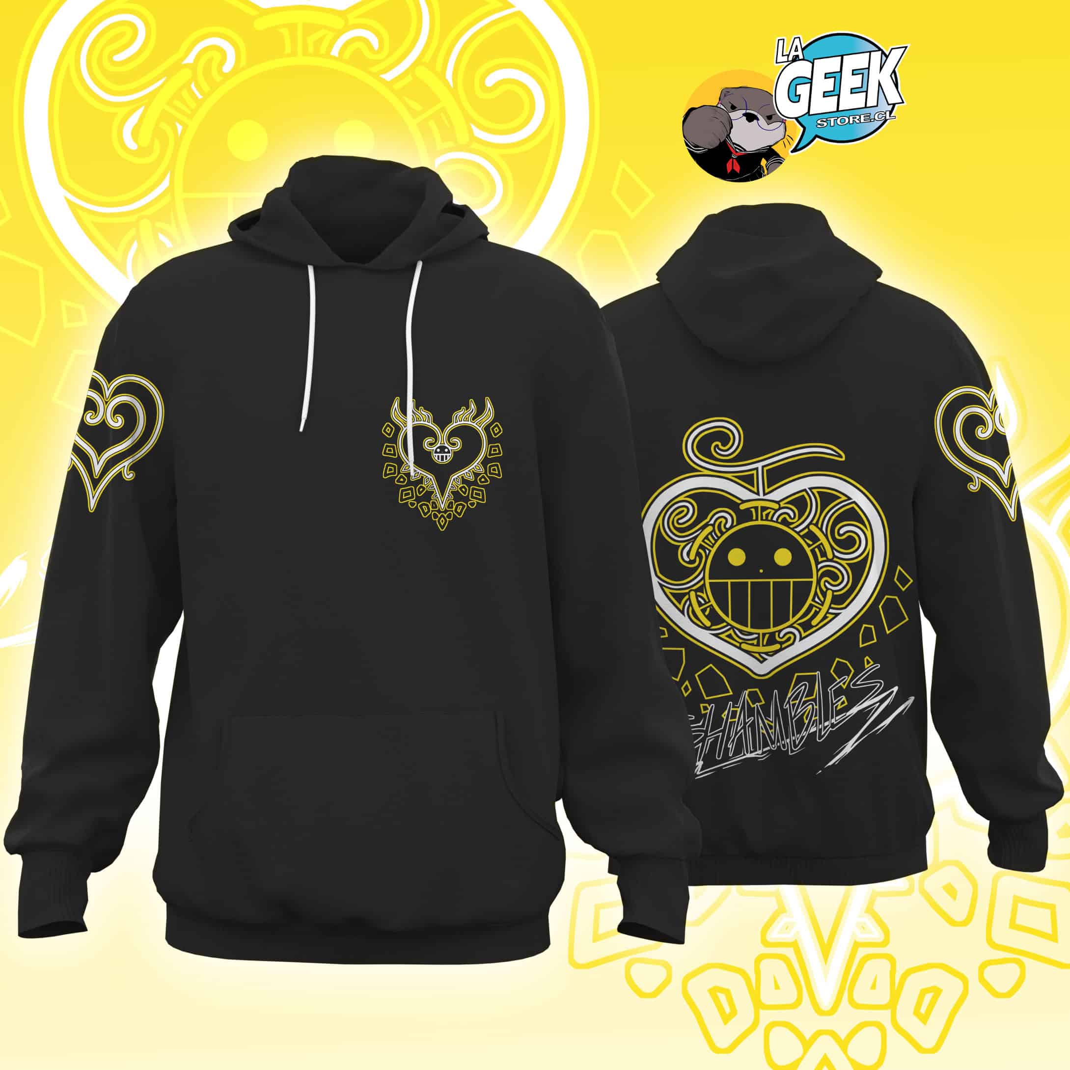 Polerón Canguro|Piratas de Heart |Trafalgar Law | One Piece