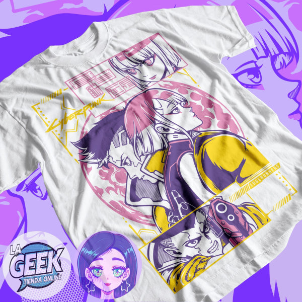 Polera - David y Lucy - Cyberpunk