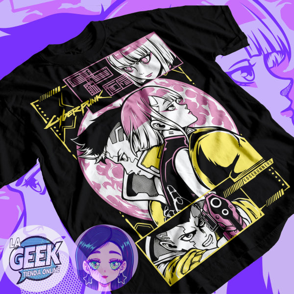 Polera - David y Lucy - Cyberpunk