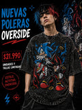 Polera Sonic vs Shadow Overside acid wash