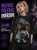Polera Bardock vs Freezer Overside acid wash