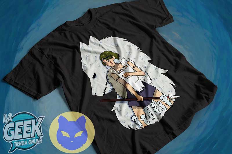 POLERA PRINCESA MONONOKE-STUDIO GHIBLI