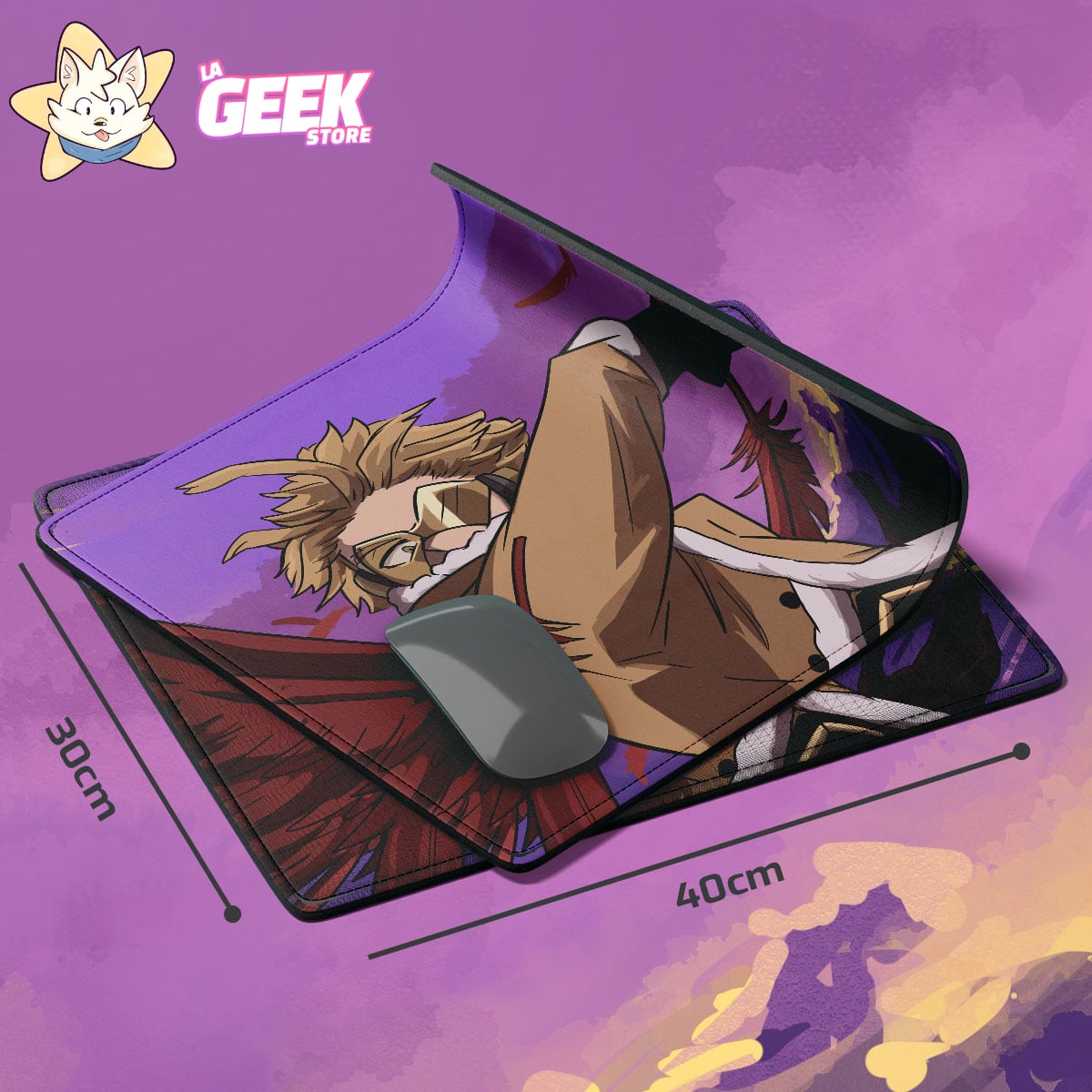 MousePad 30x40 - Hawks - Boku No Hero Academia