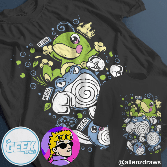 Polera Poliwag Evoluciones Pokemon