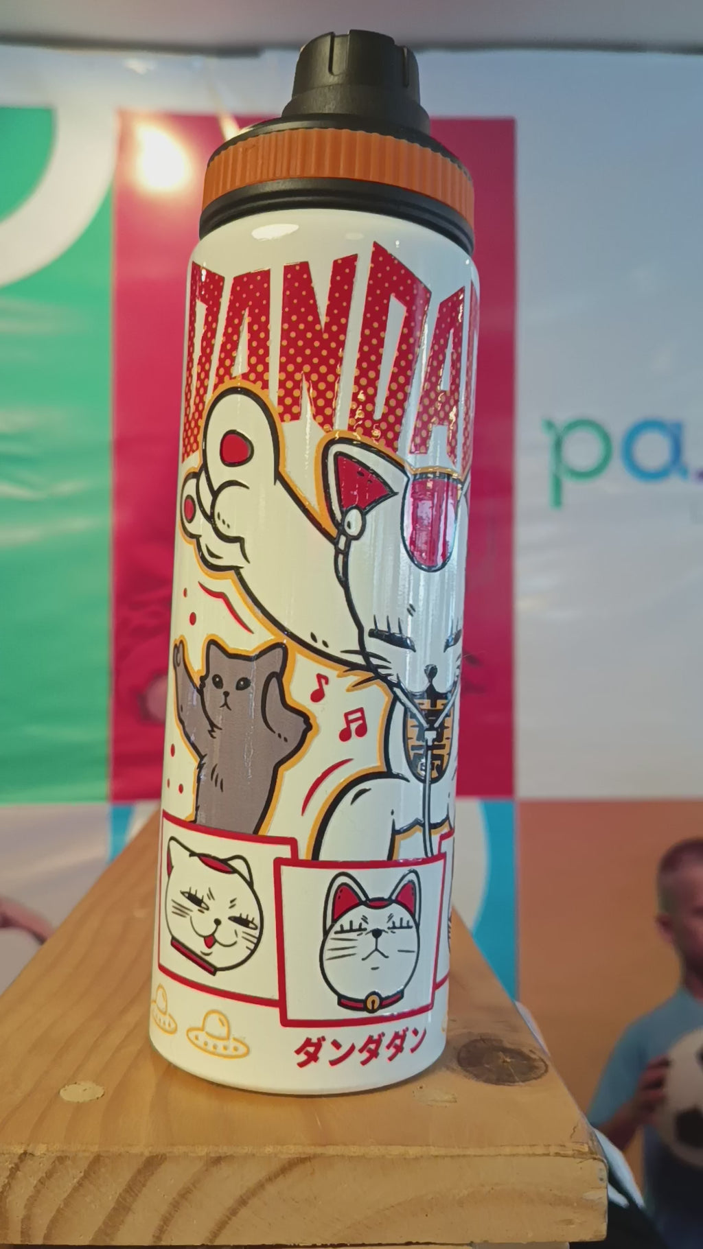 Botella Deportiva Turbo Abuela Dan Da Dan 800 ml