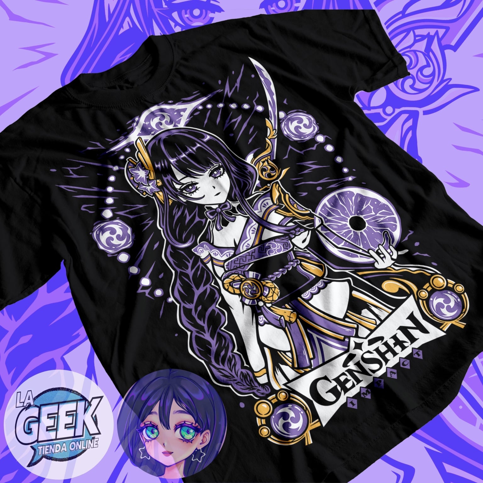 Polera - Shogun Raiden - Genshin Impact