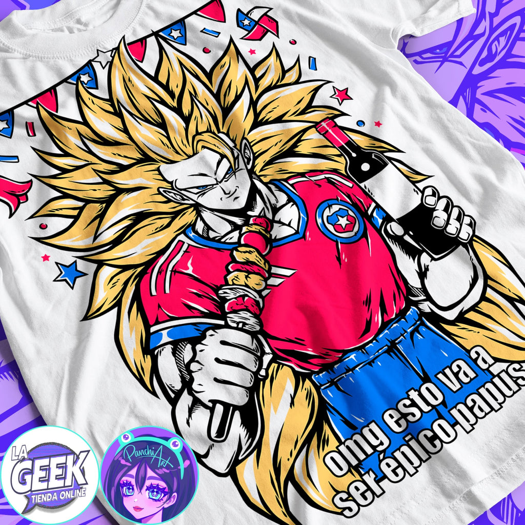 Polera  –  Goku -  Dragon Ball Z