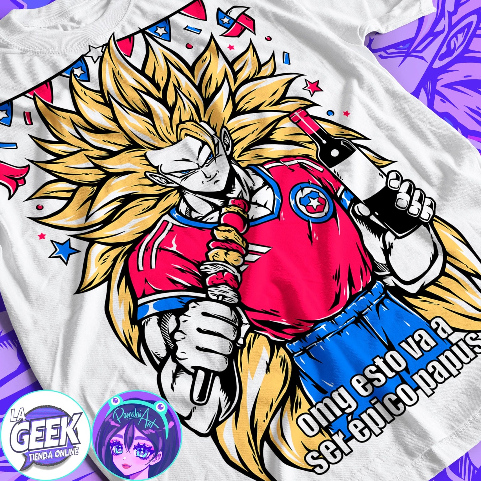 Polera  –  Goku -  Dragon Ball Z