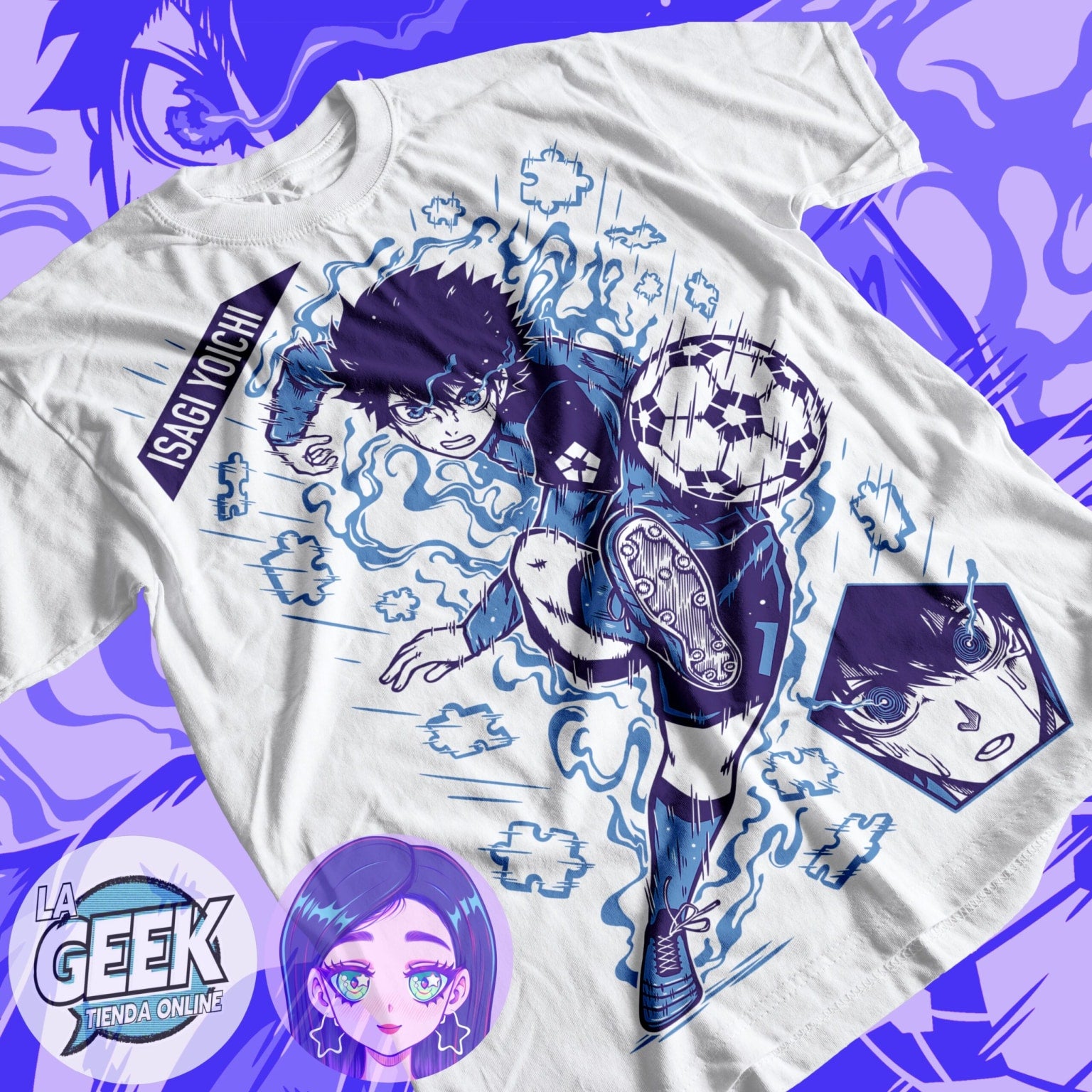 Polera Isagi Yoichi - Blue Lock