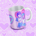 Taza Bulma y Vegetta - Dragon ball - 15 OZ