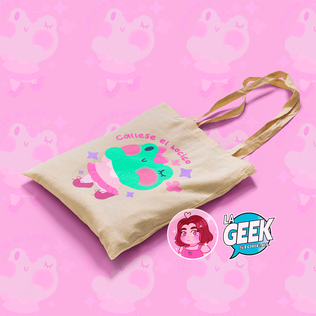 Tote bag Ranita - Cállese el hocico