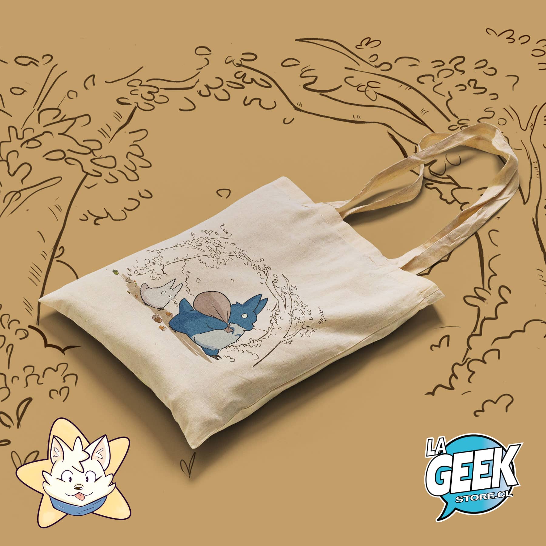 Tote bag – Mi vecino Totoro - Studio Ghibli