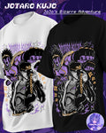 Polera manga corta - Jotaro Kujo - JoJo's Bizarre Adventure